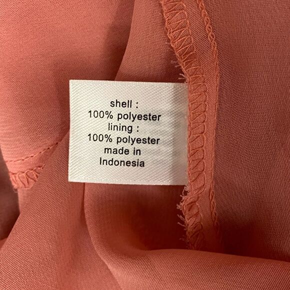 Lane bryant‎ Dusty Rose Essentials Double-Layer Max Swing Chiffon Tunic Tank - Picture 5 of 7